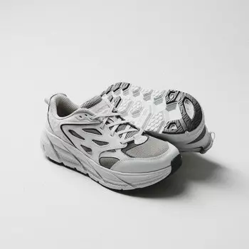 Кроссовки clifton l athletics Hoka One One, серый
