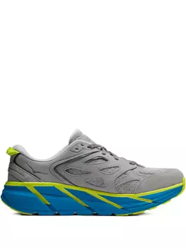 Кроссовки Clifton L с сетчатыми вставками HOKA, серый