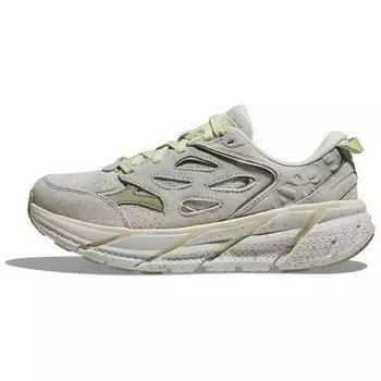 Кроссовки Clifton LS унисекс с низким верхом, пыльно-зеленые Hoka One One
