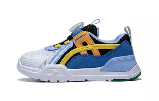 Кроссовки Cloud 5 V Shield Kids Lifestyle PS Low-top Синий/Черный/Желтый Lining Young