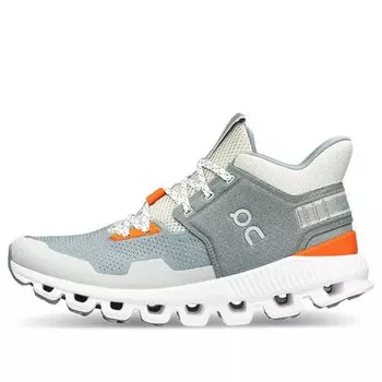 Кроссовки cloud hi edge 'cobble grey green' On Running, серый