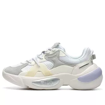 Кроссовки cloud 'white gray purple' Fila, белый