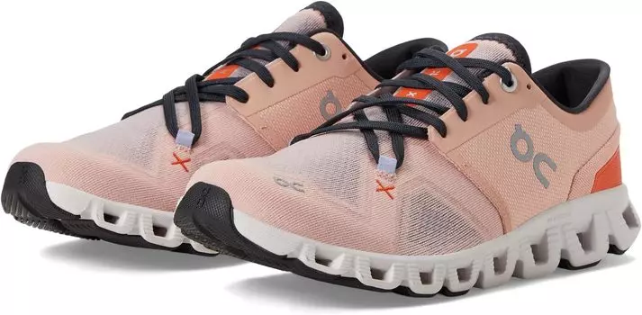 Кроссовки Cloud X 3 On, цвет Rose/Sand