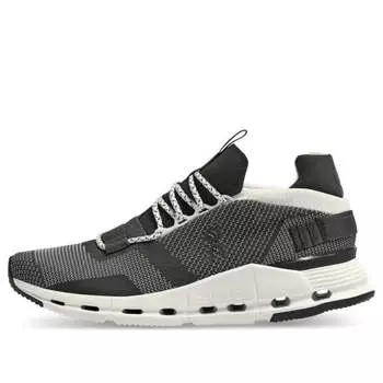 Кроссовки cloudnova 'black white' On Running, черный