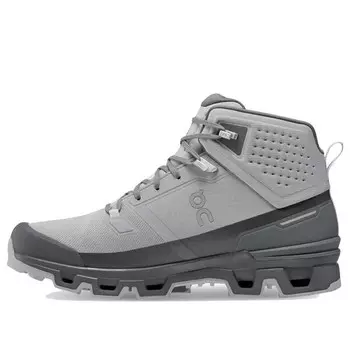 Кроссовки cloudrock 2 waterproof 'grey outdoor boot' On Running, серый