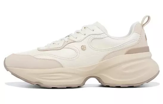Кроссовки Clouds Running Shoes Men Low-top Pale Ancient Yellow/foggy Khaki Li-Ning 1990