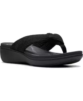 Кроссовки Cloudsteppers Breeze Rae Erin сланцы без застежки Clarks, черный