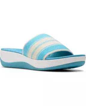 Кроссовки Cloudsteppers Slip-On Casual Flat Sandals Clarks, синий
