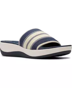 Кроссовки Cloudsteppers Slip-On Casual Flat Sandals Clarks, синий
