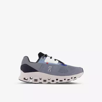 Кроссовки Cloudstratus с низким берцем и мягкой подошвой из сетки On-Running, цвет fossil midnight