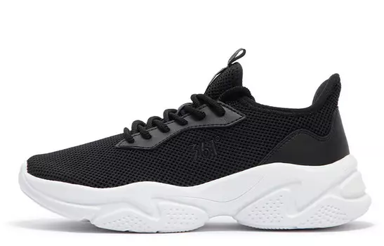 Кроссовки Cloudwalk One-Foot Pedal Series Lifestyle Shoes Womens Low-Top Obsidian Black / 361 Degrees White 361°