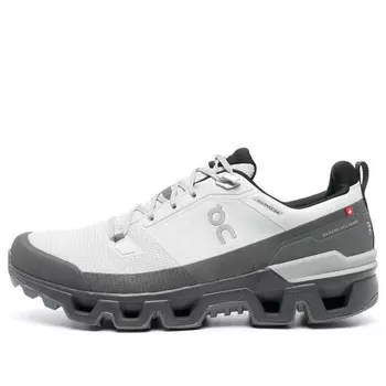Кроссовки cloudwander waterproof 'glacier eclipse grey black' On Running, серый