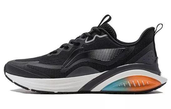 Кроссовки Cloudy Running Shoes Men Low-top Black/White Lining