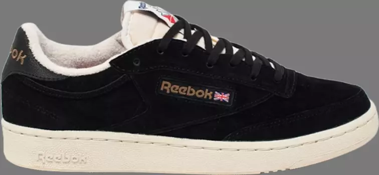 Кроссовки club 85 union jack Reebok, черный