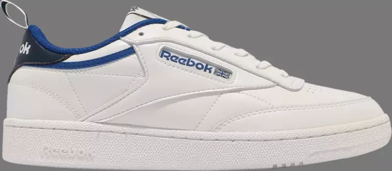 Кроссовки club c 85 'chalk vector blue' Reebok, белый
