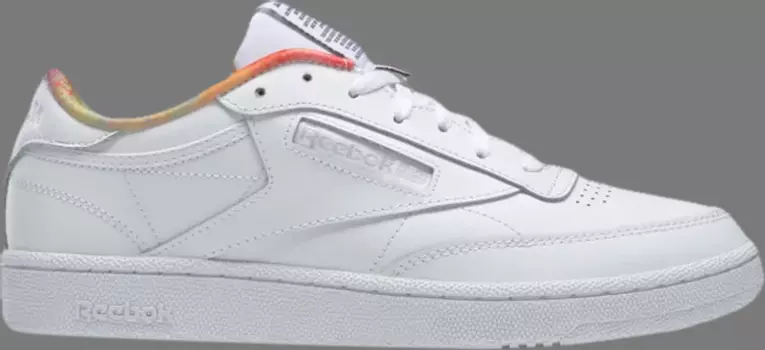 Кроссовки club c 85 'pride lining' Reebok, белый
