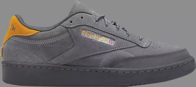 Кроссовки club c 85 'pure grey lilac glow' Reebok, серый