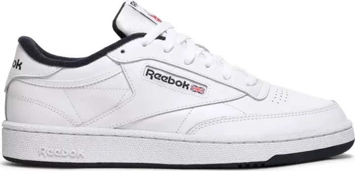 Кроссовки club c 85 'white navy' Reebok, белый