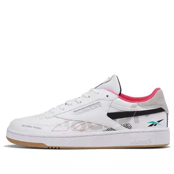 Кроссовки club c 85 ati 90s 'white' Reebok, черный
