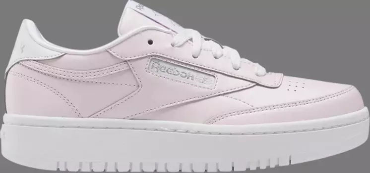 Кроссовки club c 85 big kid 'porcelain pink silver' Reebok, розовый