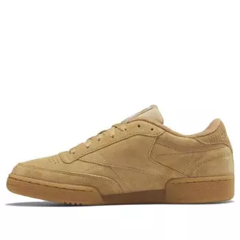 Кроссовки club c 85 'brown' Reebok, коричневый