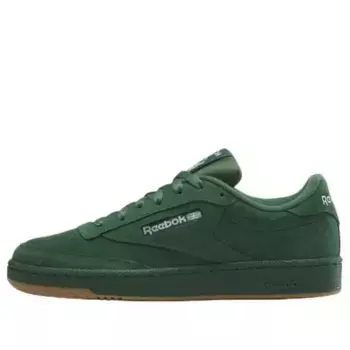 Кроссовки club c 85 'dark green' Reebok, зеленый