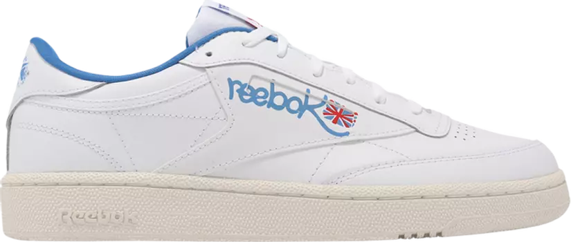 Кроссовки Club C 85 'Graffiti Pack - White Kinetic Blue', белый