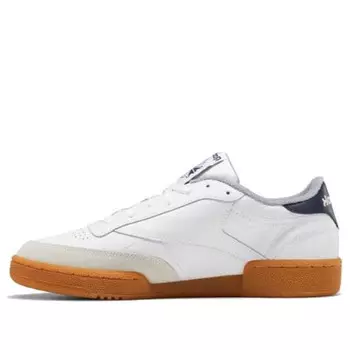 Кроссовки club c 85 sneakers 'white navy red' Reebok, белый