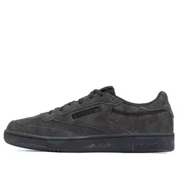 Кроссовки club c 85 vintage 'black' Reebok, черный