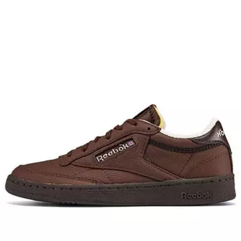 Кроссовки club c 85 vintage 'brush brown' Reebok, коричневый