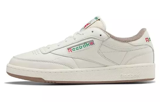 Кроссовки Club C 85 Vintage 'Chalk Taupe' Reebok, кремовый