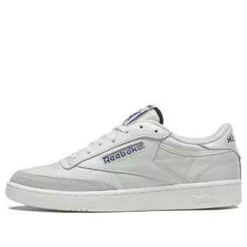 Кроссовки club c 85 vintage 'chalk vector blue' Reebok, белый