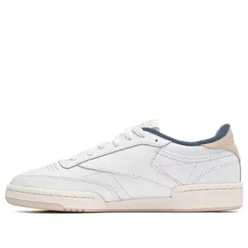 Кроссовки club c 85 'white hoops blue' Reebok, белый