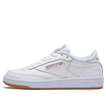 Кроссовки club c 85 'white light grey' Reebok, белый