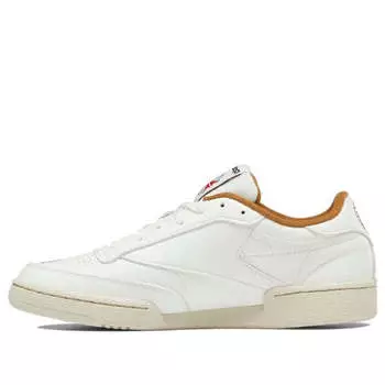 Кроссовки club c 85 x blackeyepatch 'white brown' Reebok, белый