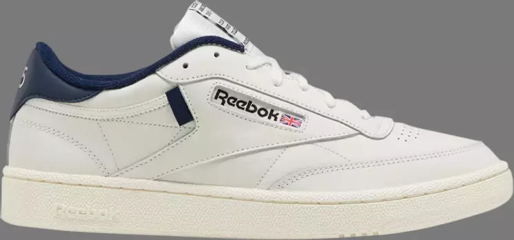 Кроссовки club c 'vintage navy' Reebok, белый