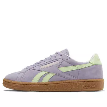 Кроссовки club c ground sneakers 'purple green' Reebok, фиолетовый