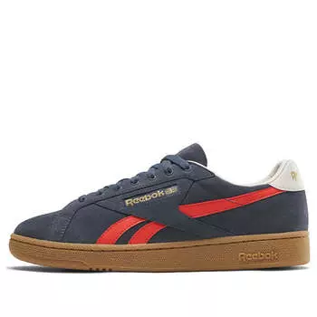 Кроссовки club c grounds 'blue red' Reebok, синий