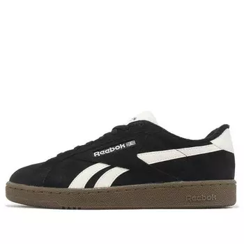 Кроссовки club c grounds uk 'core black gum' Reebok, черный