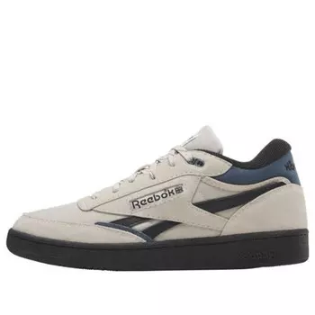 Кроссовки club c mid ii revenge vintage 'cream blue' Reebok, бежевый