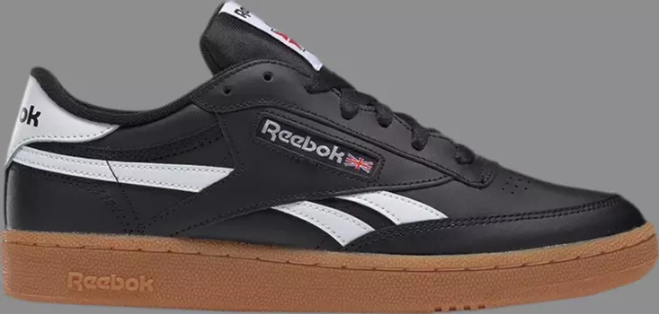 Кроссовки club c revenge 'black gum' Reebok, черный