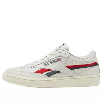 Кроссовки club c revenge 'chalk vector red' Reebok, белый