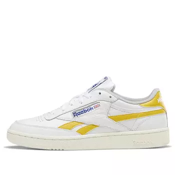 Кроссовки club c revenge mu 'tonic yellow chalk' Reebok, белый