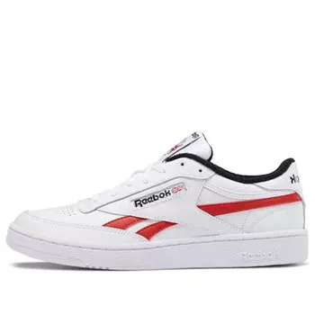 Кроссовки club c revenge sneakers white/red Reebok, белый