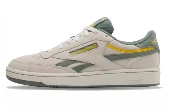 Кроссовки Club C Revenge Trek Green Classic Yellow Bone Reebok