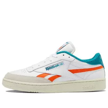 Кроссовки club c revenge 'white seaport teal' Reebok, белый