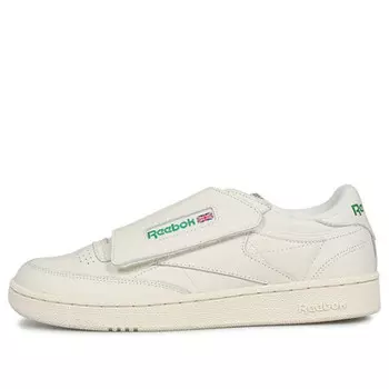 Кроссовки club c skate shoes 'white green' Reebok, белый