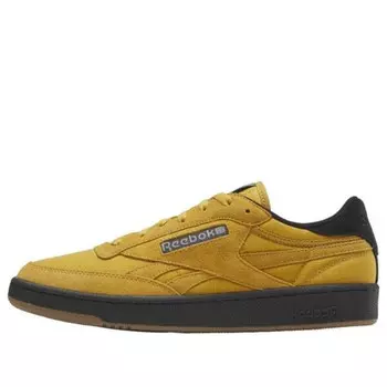 Кроссовки club c vintage 'retro gold core black' Reebok, золотой