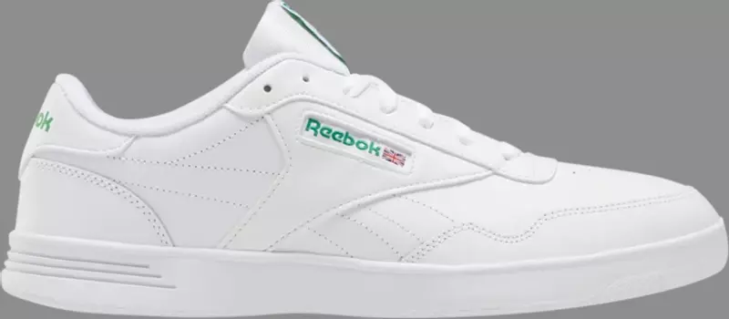 Кроссовки club memt 4e wide 'white glen green' Reebok, белый