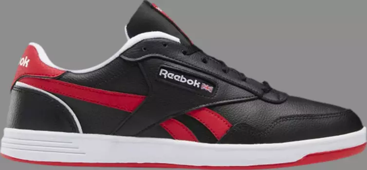 Кроссовки club memt 'black vector red' Reebok, черный
